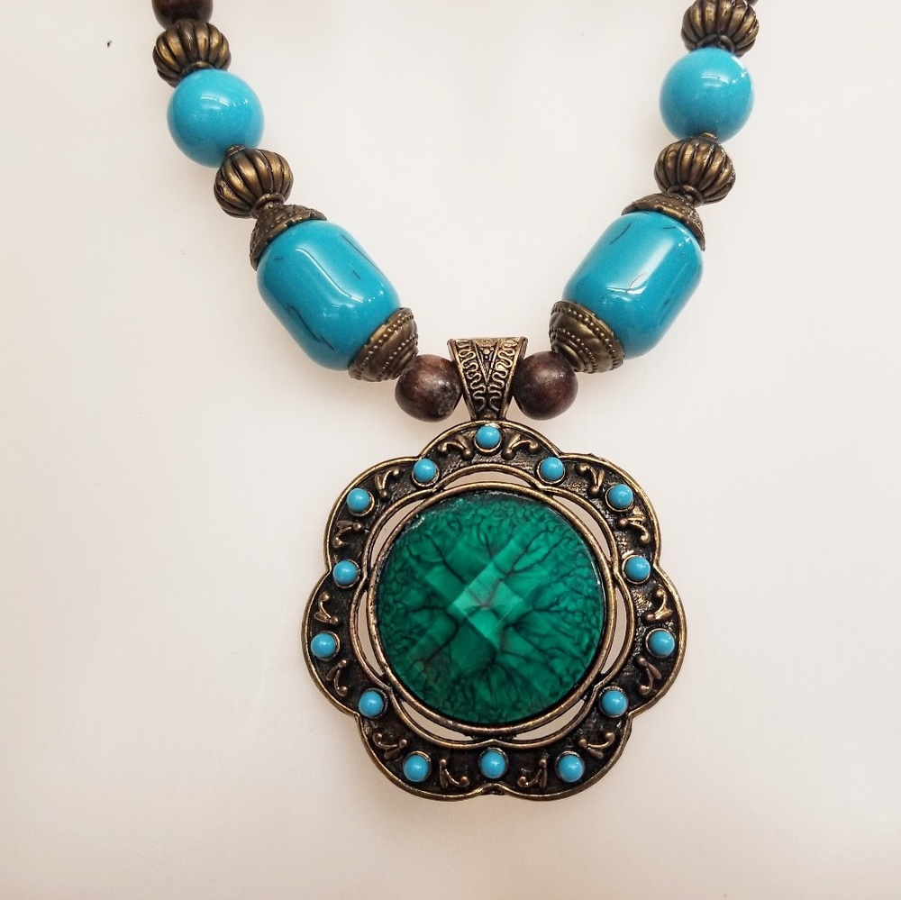 Tibetan style necklace